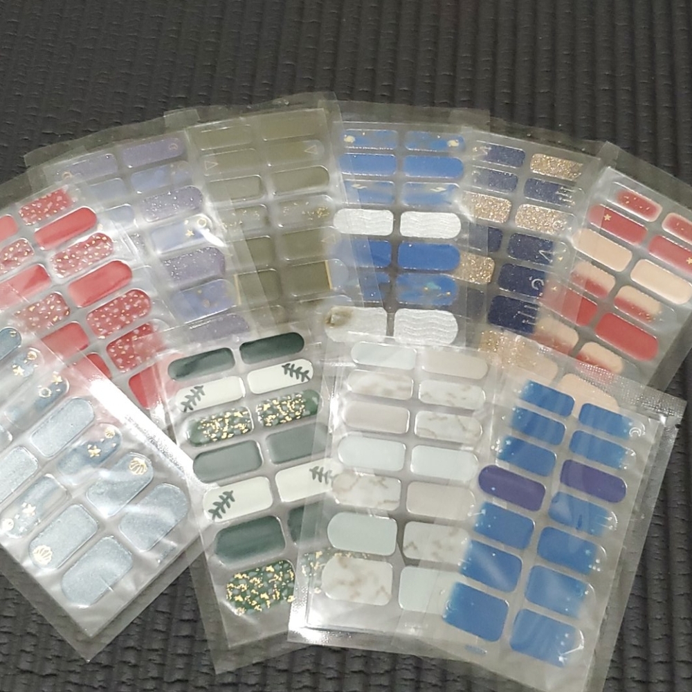 10 sheets Nail Wrap Full Cover